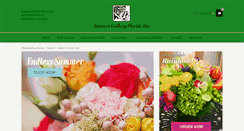 Desktop Screenshot of naturesgalleryflorist.net