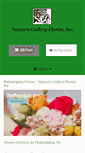 Mobile Screenshot of naturesgalleryflorist.net